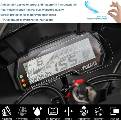 Fit For Yamaha R15 v3 2017-2020 MT-15 2018-2020 Motorcycle Cluster Scratch Protection Film Screen Protector