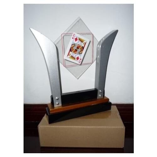 TV Card Frame Stage Magic Deluxe Style/ Magic Trick,Mentalism,Stage Magic Props,Comedy,Card,Close-Up,Magia Toys Classic,Fun