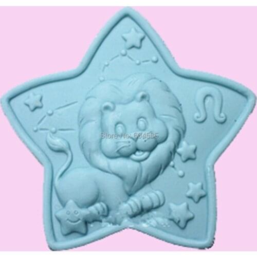Leo constellation 50282 Craft Art Silicone Soap mold Craft Molds DIY Handmade soap mold
