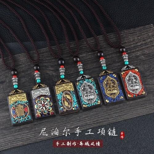 Thailand Jewelry Original hand-made Nepal peace brand exotic style long necklace ethnic style accessories