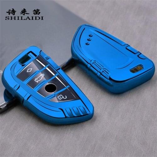 Car Styling TPU Key Case Shell Bag Protective Cover Stickers For BMW 3 4 5 6 7 serise f10 f30 f34 X1 X3 X4 X5 X6 F25 F26 F15 F16
