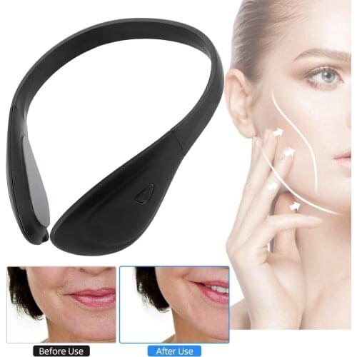 Face Chin V-Line Up Lift Belt Machine Electric Face Slimming Vibration Massager Reduce Double Chin Facial Lifting Care Tool