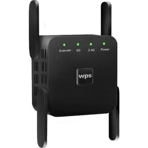 5Ghz 1200Mbps Wireless WiFi Repeater Router Long Range Extender Superior Omnidirectional Wireless Range Signal Booster