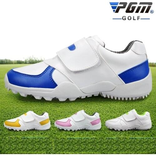 Pgm Children Golf Shoes Boys And Girls Multi-Color Optional Comfortable Breathable Sports Shoes Size 30-36