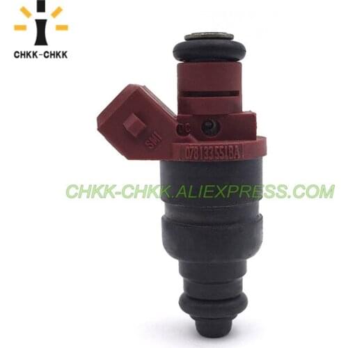 CHKK-CHKK Car Accessory 078133551BA fuel injector for VOLKSWAGEN PASSAT 1998~2005 2.8L V6