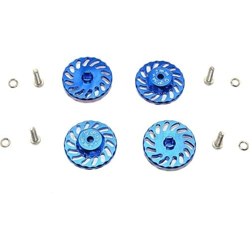 GPM ALUMINIUM WHEEL HEX ADAPTER +2MM WITH BRAKE DISK For TRAXXAS Latrax Teton RC Upgrade