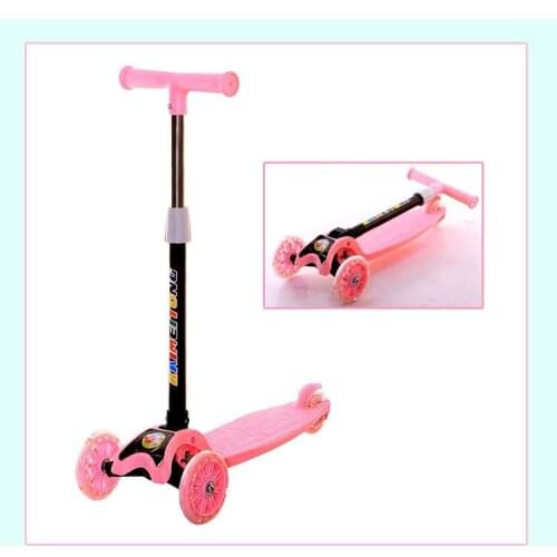 Wheel Ride On Toy Outdoor Folding Baby Walker Balance Bike Bearing 56KG For 3-6 Years Children 3 In 1 Tricycle Car Kick Scooter