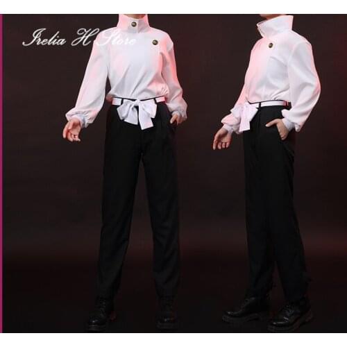 Irelia H Store Anime Cosplays Jujutsu Kaisen Otsukotsu Yuta Cosplay Costume Blouse Pants