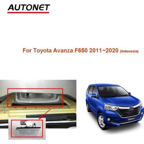 Rear view camera For Toyota Avanza F650 2011~2020 Indonesia starlight reverse camera/AHD720P backup camera/license plate camera