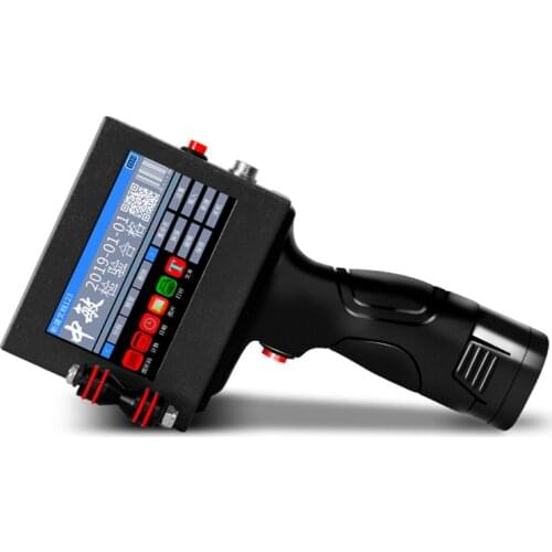 Commercial automatic food production date laser coding machine Intelligent Handheld Printer Label barcode QR code coding machine