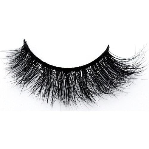 Best Selling Mink Hair False Eyelashes Natural Curling Three - Dimensional Comfort Mink Hair Pure Handmade Pair