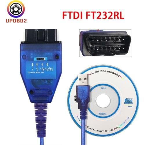 Newest 409.1 FTDI FT232RL Chip OBD2 USB Auto Car Diagnostic Cable Interface 409 Car ECU Scanner Tool OBDII For Multi-brand cars