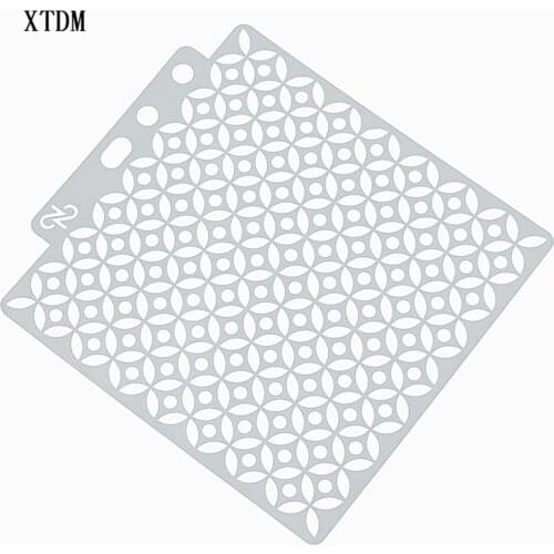 Darts plastic mold shield DIY cake scrapbook stencils hollow Embellishments printing lace ruler Valentines Day