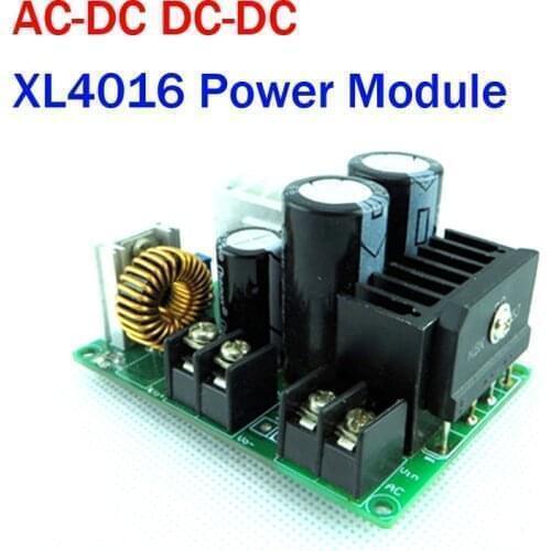 AC-DC Volt Converter 6A Buck Step-Down Adjustable XL4016 Power Supply Module DC-DC 3V 3.3V 5V 12V 24V Voltage Regulator