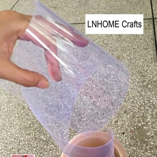 Transparent Sequins Sheet Raw Material Loose PVC Spangles Arbitrary Cutting For DIY Wedding Decoration Scene Arrangement Rolls