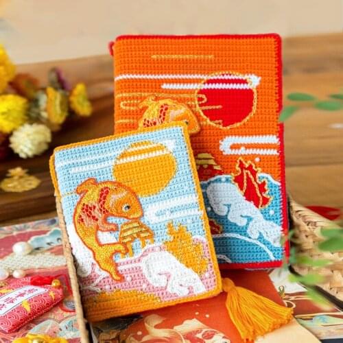 Hand-Made Self-Knitting Book Clothing DIY Crochet Small Things Woven Wool Material Bag
