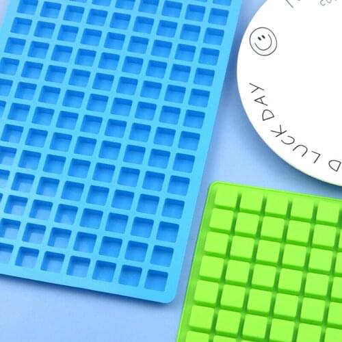 126-hole Lattice Silicone Ice Tray DIY Ice Box Ice Cube Mold Ice Mold Ice Making Chocolate Mold Baking Accessories Soap Making