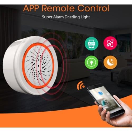 NEO Tuya Smart Zigbee Temperature Humidity Sensor Built-in Siren Alarm Sensor Work With Gateway Hub Home Automation Scene