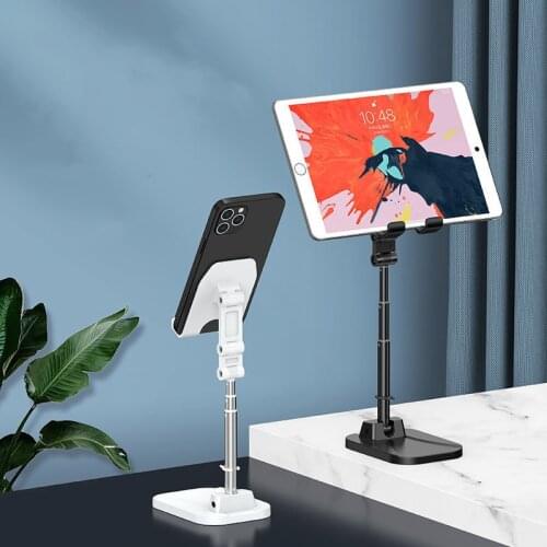 Mobile Phone Holder Shelf Organizer High-end Metal Folding Lifting Multifunctional Tablet Universal Drama Movie Lazy Bracket