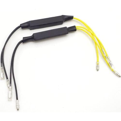 27W LED Reverse Brake Turn Signal Light Load Resistor Fix Error Fast Flash Decoder FOR Yamaha Honda Kawasaki KTM Ducati Suzuki