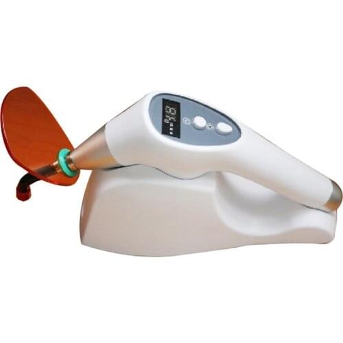 Dental LED Curing Light Cure Lamp Curing Machine Wireless W/ Caries Detection LYC240B White 5W