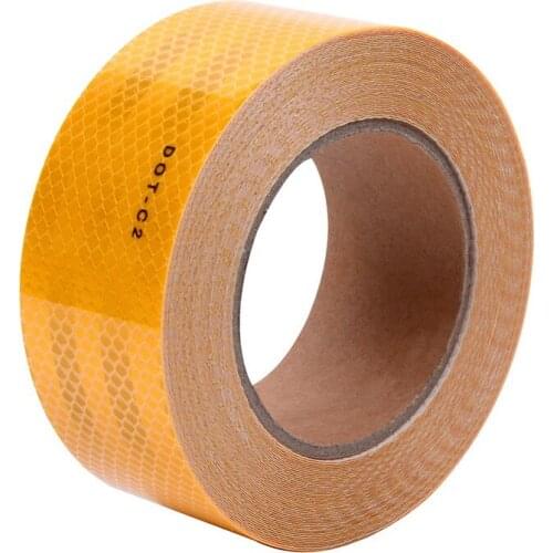 Reflective Tape Sticker Diamond Grade Adhesive Safety Mark Warning Tape Bike Automobiles Motorcycle Car Styling Reflective Film