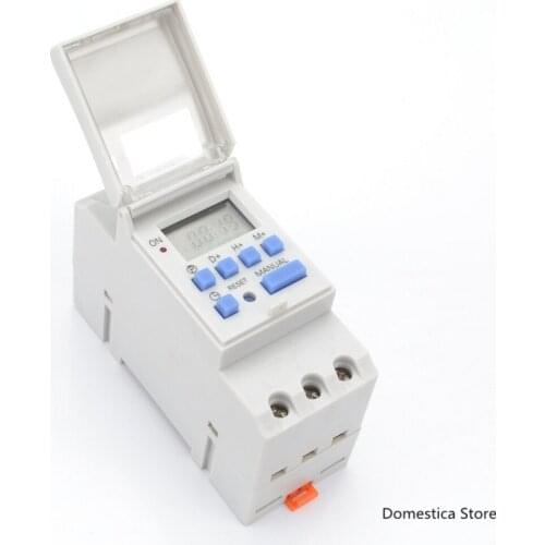 TM615-16A 220V Programmable Digital Timer Switch Relay Control Programmable Digital Industrial Time Switch Relay Timer New