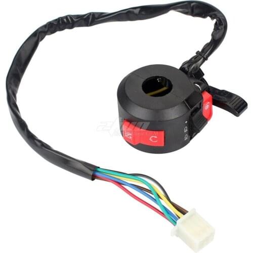 Universal Motorcycle Handlebar On/Off Button Switch ignition and extinguishes the high and low beam lights Three function switch