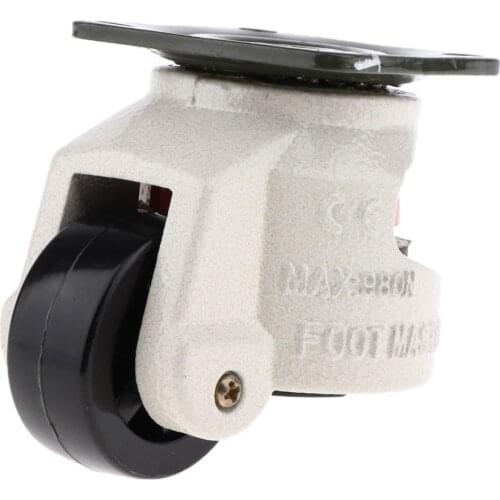 Retractable Leveling Machine Casters - Premium Quality - Heavy Duty Machine Retractable Casters - New Improved Design