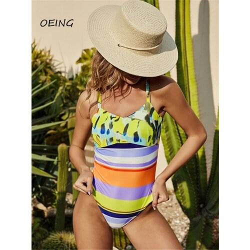 Plus Size Jump Suit for Women Sexy Bikini Bathing Suit Women 2021 Swimwear Women Bikini