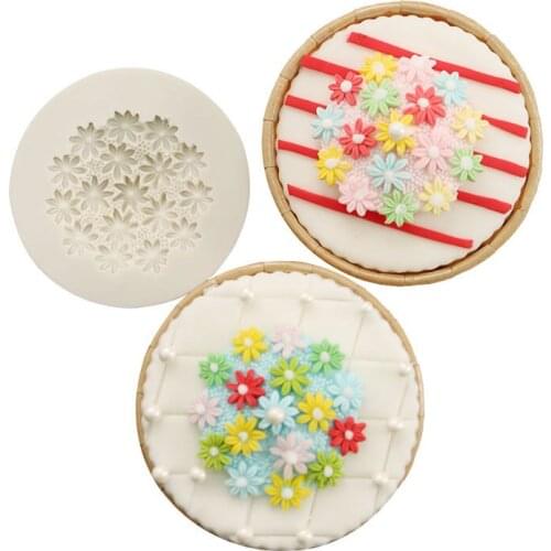 1 Piece Baking Silicone Mold Flower Cake Decorating Tools 3D Chocolate Mold Baking Accessories
