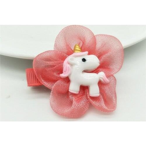 1PC New Cute Kids Unicorn Hair Pin Headwear Girls Hairpins Hair Accessories Children Headbands