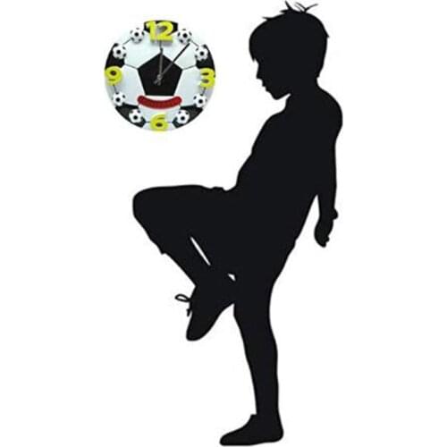 12 inch Basketball Football Analog Wall Clock Bedroom Livingroom Alarm Clock Sport Style Home Decor Birthday Chritmas Gifts