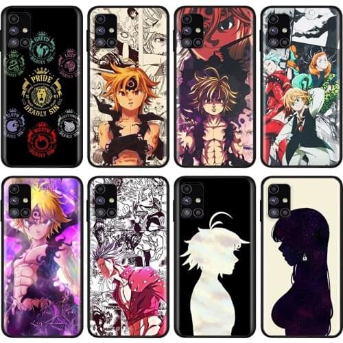 Seven Deadly Sins For Samsung Note 20 10 8 9 M02 M31 S M60S M40 M30 M21 M20 M10S F62 M01 Ultra Pro Plus Phone Case