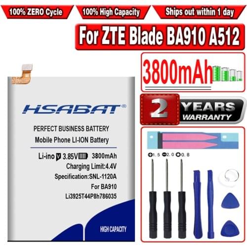 HSABAT ZTE Blade V8 Phone Batteries