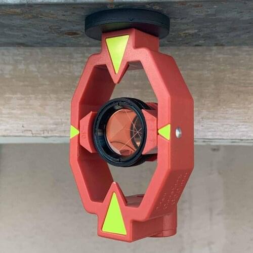 Mini Prism with Magnetic base for Total Station , Surveying 0 / -30mm Offset