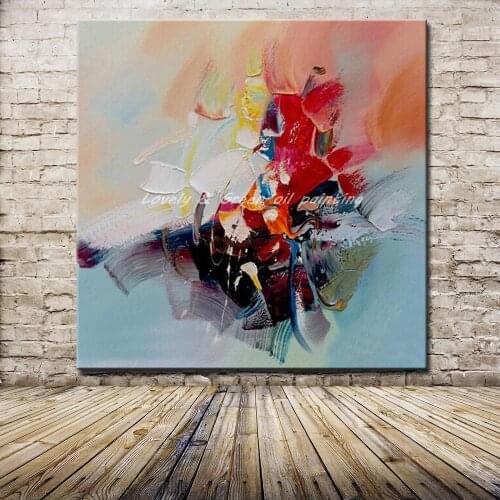 Mintura Large Size Hand Painted Abstract Canvas Knife Oil Paintings Wall Picture Modern Home Decoration Art For Living Room Gift