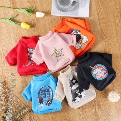 New Pet Clothes Dog Clothes For Small Dogs Coat Jacket Sweater Cute Winter Warm Plus Pet Costume Dog Clothing For Dogs Sweater