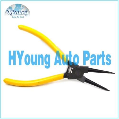 Vehicle air conditioning system Straight Plier Hand Tool, repair tool Professional Circlip Pliers with 175 mm length