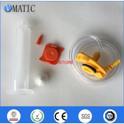 High Quality Trade Assurance EFD 5cc/ml Pneumatic Syringe Barrel Valve Robot Barrel Adapter With Dispensing Needle