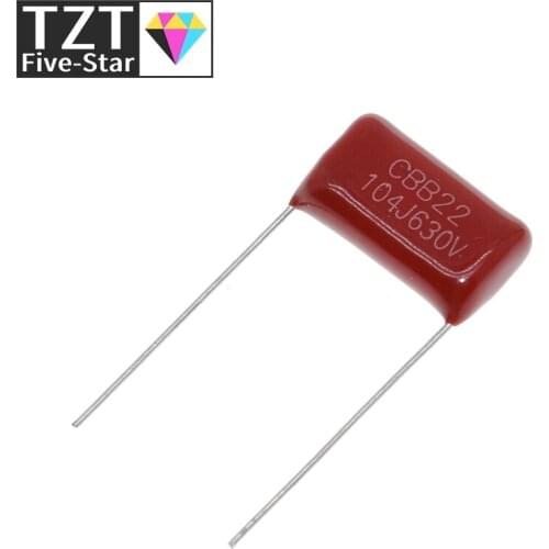 10PCS 630V104J Pitch 15mm 0.1UF 100nf 630V 104 CBB Polypropylene film capacitor