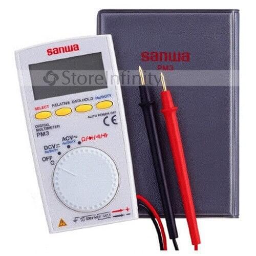 New SANWA PM3 Portable Mini Pocket Multimeter Digital Multimeter
