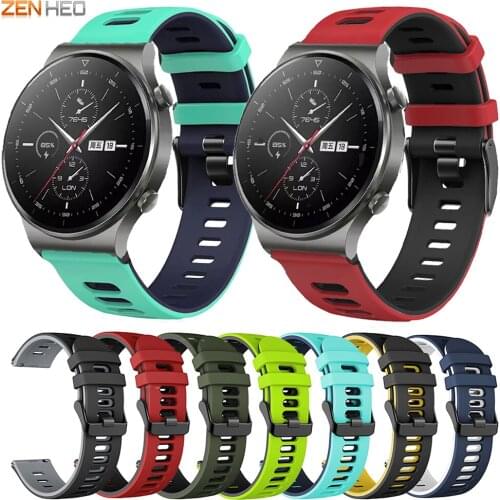 22mm Silicone Strap For Huawei Watch GT2 Pro Watch Band Replacement Watchband For Huawei Honor Watch GS Pro/Honor Magic