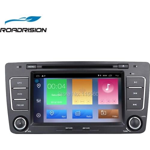 RoadRision 2Din Android 8.1 Car DVD Multimedia Player For Skoda Octavia 2009-2013 GPS Navigation Bluetooth Auto Radio RDS WIFI