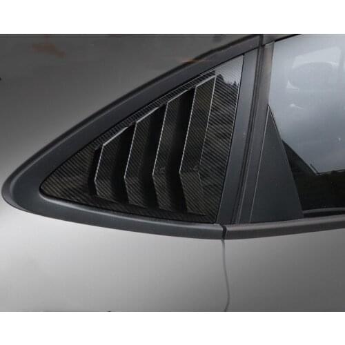 RQXR For Buick Excelle Opel Astra j 2015-2021 Car Rear Triangular Window Blinds Protection Covers Accessories