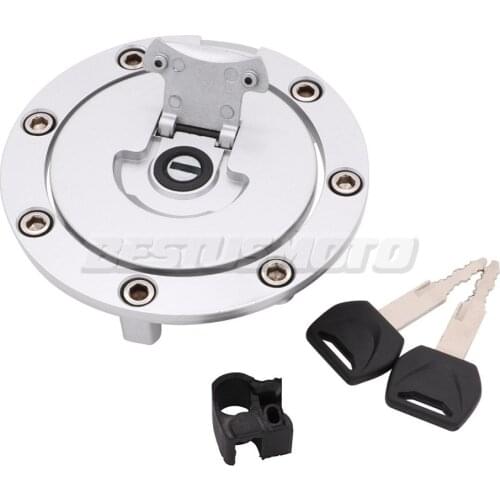 Motorcycle Fuel Gas Tank Cap Cover Lock w/ Key For Honda CB400 CB400SF CB600F CB750 CB900 CB1000 CB1000R CB1100SF CB1300F/S