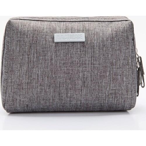 Outdoor Solid Color Girl Makeup Bag Women Cosmetic Bag Waterproof Toiletries Travel Handbag Female Storage Portable Make Up Case