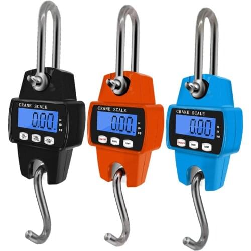 300KG crane scale weight heavy-duty hook scale digital stainless steel, used for farm hunting big fish
