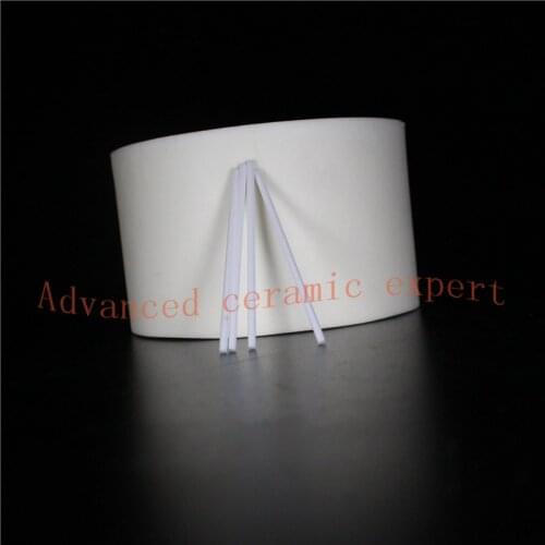 High Thermal Zirconia Ceramic Rod D6*100mm/Round Solid Ceramic Needle/ZrO2 Ceramic Shaft/Wear-Resistant Bar