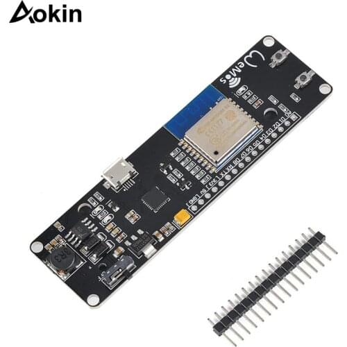 Wemos D1 Mini WiFi Module Wemos D1 Mini ESP8266 with 186 50 Battery Slot ESP WROOM 02 Motherboard Compatible with NodeMCU